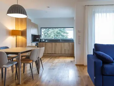 Ein Sitzbereich in der Unterkunft Premium Green Apartments Vienna