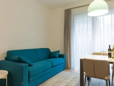Ein Sitzbereich in der Unterkunft Premium Green Apartments Vienna