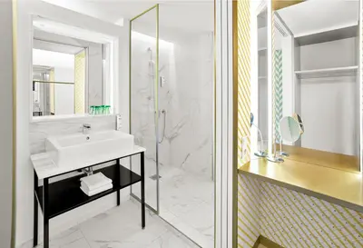 Ein Badezimmer in der Unterkunft MAXX by Steigenberger Vienna