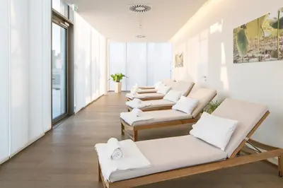 Ein Sitzbereich in der Unterkunft MAXX by Steigenberger Vienna