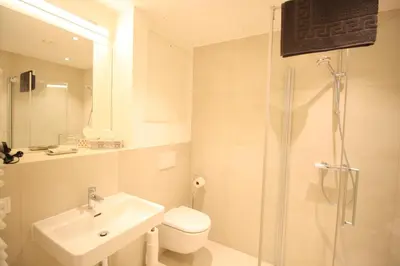 Ein Badezimmer in der Unterkunft Your Living Vienna CBD