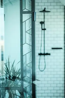 Ein Badezimmer in der Unterkunft Design Loft mit Parkplatz nahe Schoenbrunn und U6