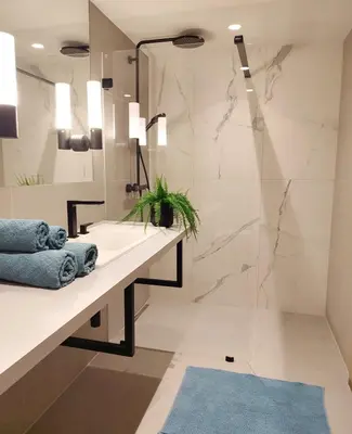 Ein Bett oder Betten in einem Zimmer der Unterkunft Design Apartment Vienna City Center - free parking!