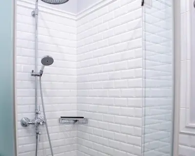 Ein Badezimmer in der Unterkunft Stilvolles Apartment in zentraler Lage
