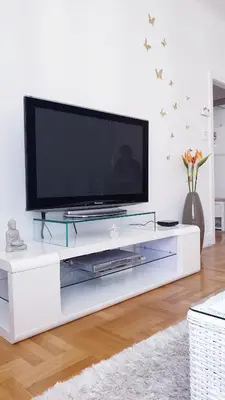 TV/Unterhaltungsangebot in der Unterkunft Wonderful 2-Bedroom Belvedere Apartment