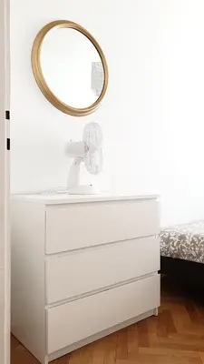 Ein Bett oder Betten in einem Zimmer der Unterkunft Wonderful 2-Bedroom Belvedere Apartment