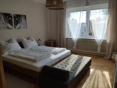 Ein Bett oder Betten in einem Zimmer der Unterkunft HAuszeit - Zeit für dich - Zeit am See