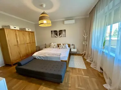 Ein Bett oder Betten in einem Zimmer der Unterkunft HAuszeit - Zeit für dich - Zeit am See
