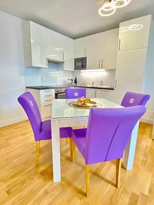 Küche/Küchenzeile in der Unterkunft Steiner Residences Vienna Nestroyplatz