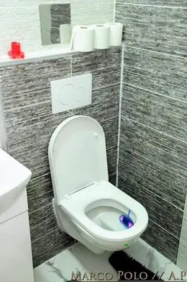 Ein Badezimmer in der Unterkunft MarkoPolo Apartments