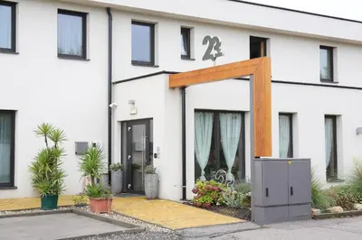 Das Gebäude in dem sich das Hotel befindet