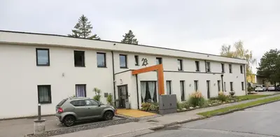 Das Gebäude in dem sich das Hotel befindet
