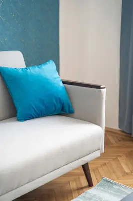 Ein Sitzbereich in der Unterkunft josef's home I Urban Classic Apartment I 03