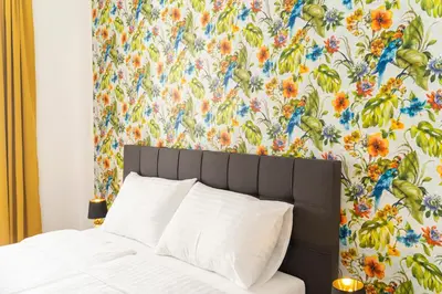 Ein Bett oder Betten in einem Zimmer der Unterkunft josef's home I Urban Classic Apartment I 03