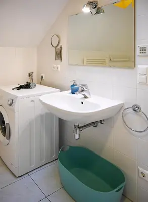 Ein Badezimmer in der Unterkunft Modern Suite City Center