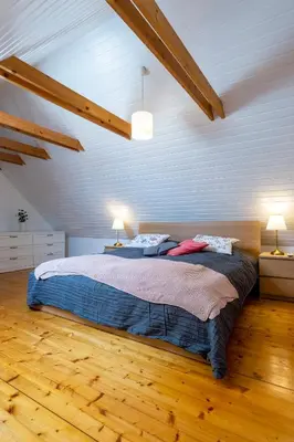 Ein Bett oder Betten in einem Zimmer der Unterkunft Weissenbacherhof