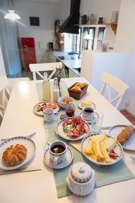 Essen in der Ferienwohnung oder in der Nähe