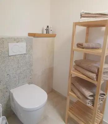 Ein Badezimmer in der Unterkunft LieblingsOrt