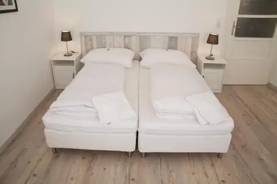 Ein Bett oder Betten in einem Zimmer der Unterkunft Vienna4you App 15 you are welcome