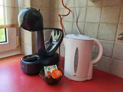 Kaffee-/Teezubehör in der Unterkunft Sunny Apartment
