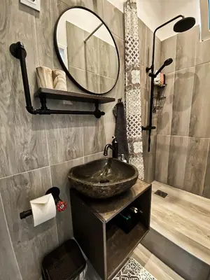 Ein Badezimmer in der Unterkunft Sweet Home Apartment