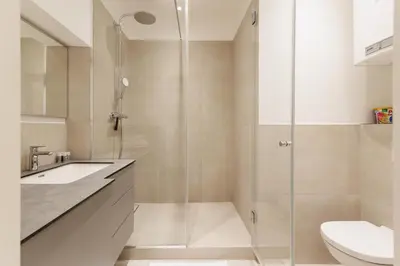 Ein Badezimmer in der Unterkunft Vienne City Apartment Crown 6