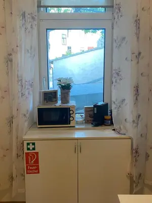 Küche/Küchenzeile in der Unterkunft Rover Apartment