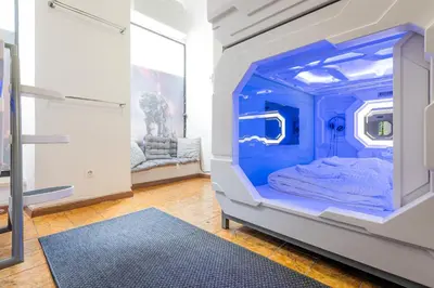 Grundriss der Unterkunft Space Home Apartment - Central Station # Hauptbahnhof
