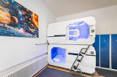 Grundriss der Unterkunft Space Home Apartment - Central Station # Hauptbahnhof
