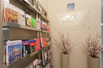Die Bibliothek in der Ferienwohnung