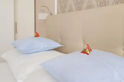 Ein Bett oder Betten in einem Zimmer der Unterkunft Sofie Apartments
