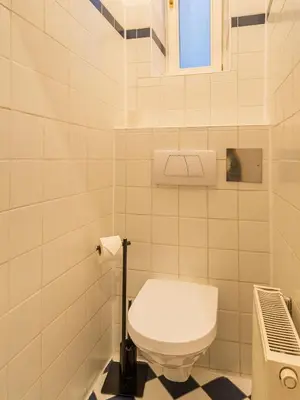 Ein Badezimmer in der Unterkunft Highlight Apartment Naschmarkt