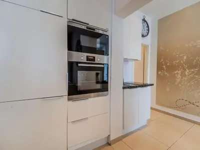 Küche/Küchenzeile in der Unterkunft Bright Apartment Mariahilf
