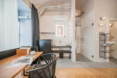 Grundriss der Unterkunft easy-flat Neustiftgasse - AC Studio Apartments near MuseumsQuartier