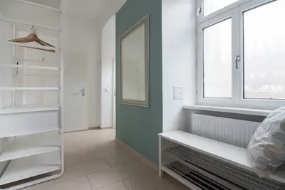 Ein Sitzbereich in der Unterkunft Caring Family Apartment Close To The Center