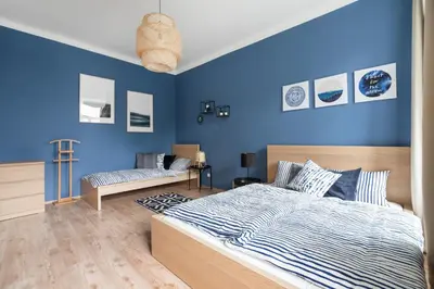 Ein Bett oder Betten in einem Zimmer der Unterkunft Bright, Cozy & Quiet