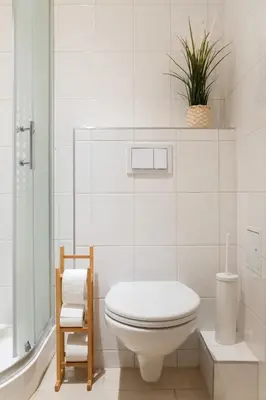 Ein Badezimmer in der Unterkunft Bright, Cozy & Quiet