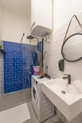 Ein Badezimmer in der Unterkunft josef's home I Classic Apartment I UNO-City, VIC