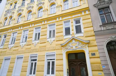 Grundriss der Unterkunft Bright Apartment Augarten