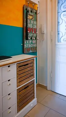 Grundriss der Unterkunft Bright Apartment Augarten
