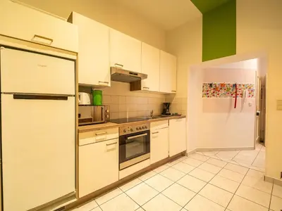 Küche/Küchenzeile in der Unterkunft Exclusive Apartment Schönbrunn