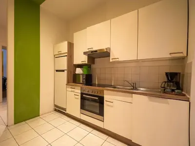 Küche/Küchenzeile in der Unterkunft Exclusive Apartment Schönbrunn