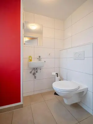 Ein Badezimmer in der Unterkunft Modern Suite Naschmarkt