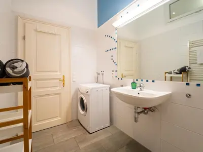 Ein Badezimmer in der Unterkunft Bright Suite Universitaet Wien
