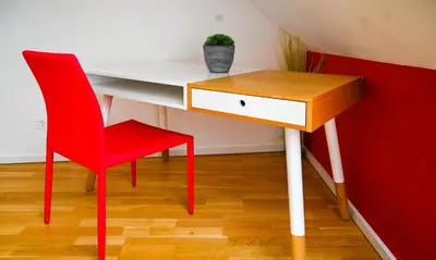 Grundriss der Unterkunft Rooftop Apartment for 6, Air Conditioning, Rooftop Terrace, by Metro