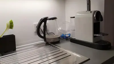 Kaffee-/Teezubehör in der Unterkunft Wiener Maisonette mit Terrasse