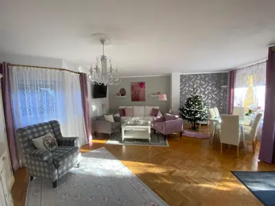 Ein Sitzbereich in der Unterkunft Casa Magnolia Vienna