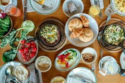 Essen im Hotel oder in der Nähe