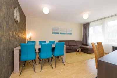 Ein Sitzbereich in der Unterkunft Vienna Stay Apartments Linzerstrasse