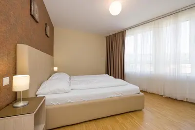 Ein Bett oder Betten in einem Zimmer der Unterkunft Vienna Stay Apartments Linzerstrasse